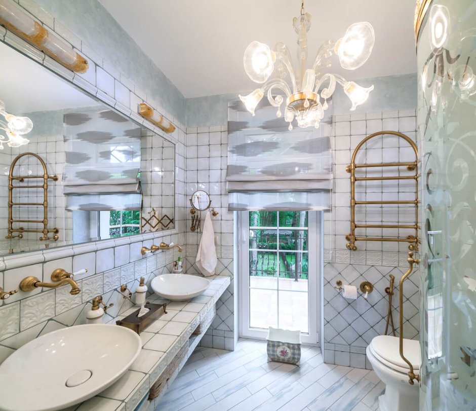 Ванная комната во французском стиле (52 фото)