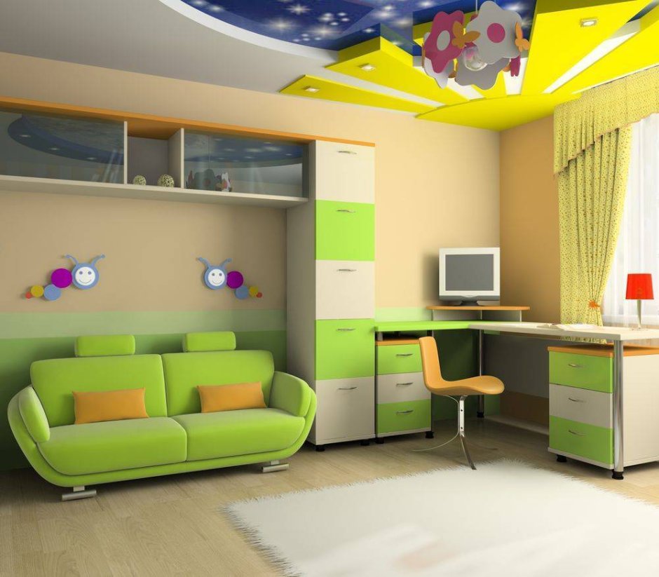 Детская комната для школьника