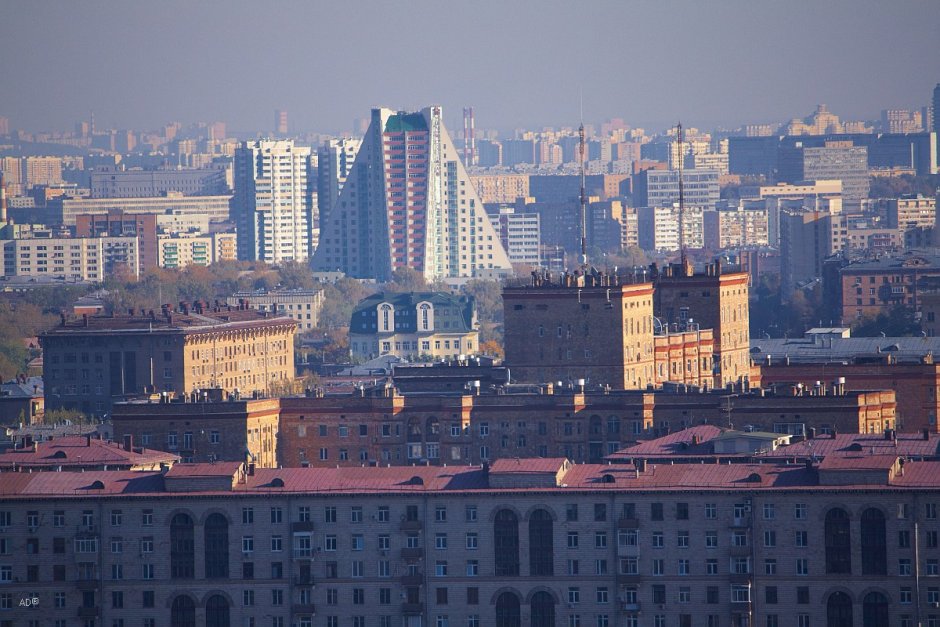 Вид из окна Москва МГУ