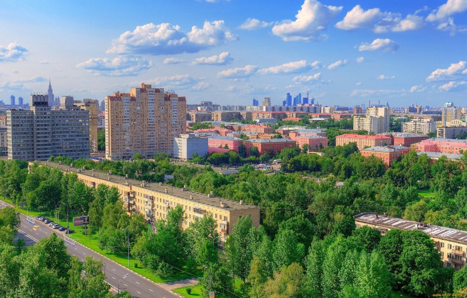 Панорама Москвы парк