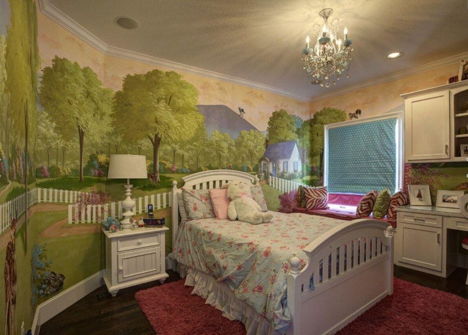 Детские комнаты с фреской