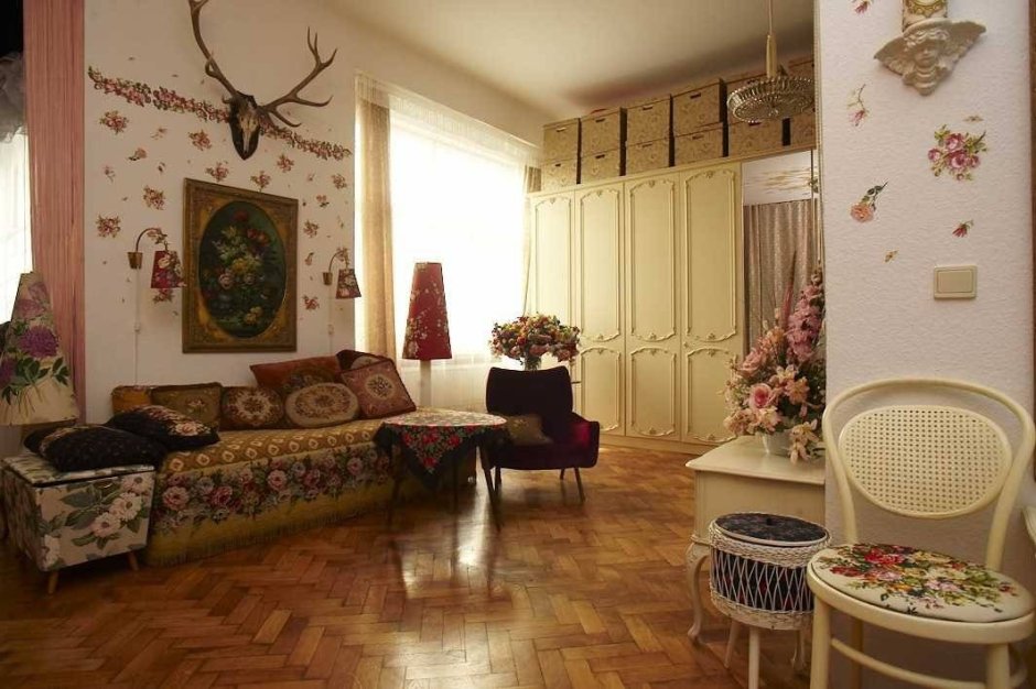 Славянский стиль в интерьере квартиры