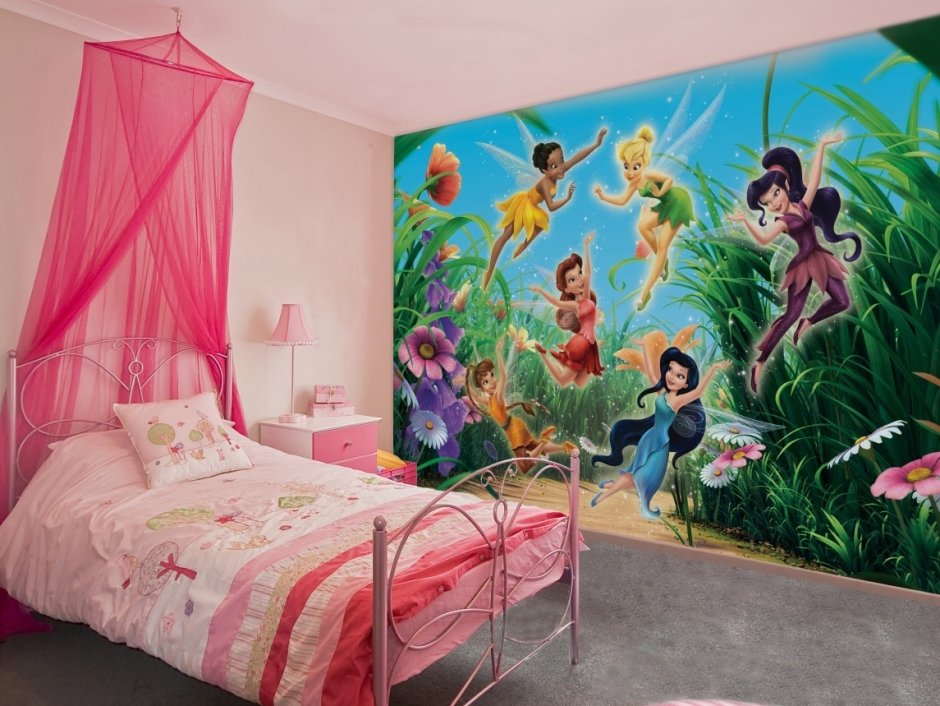 Фреска в детскую комнату девочке