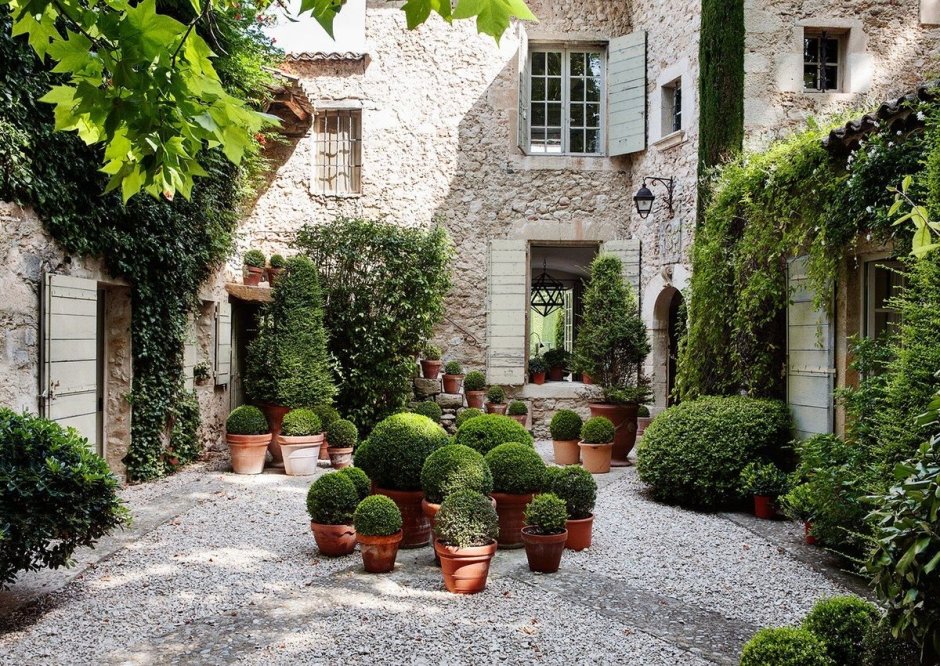 Уютный дворик Италия Тоскана
