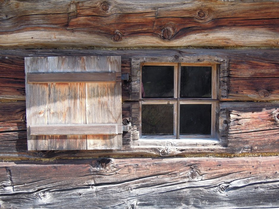 Старые Деревенские окна