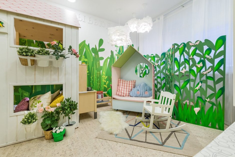 Озеленение детской комнаты