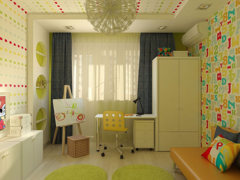 Однокомнатная квартира с детской зоной