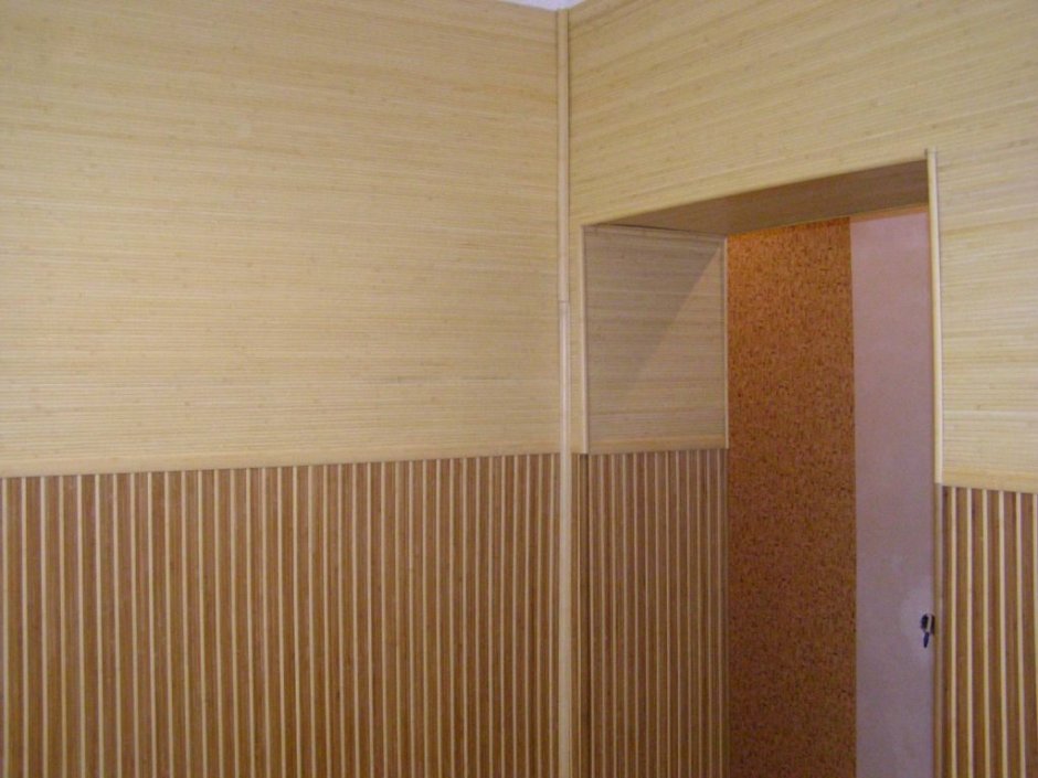 Комбинированный коридор из панелей