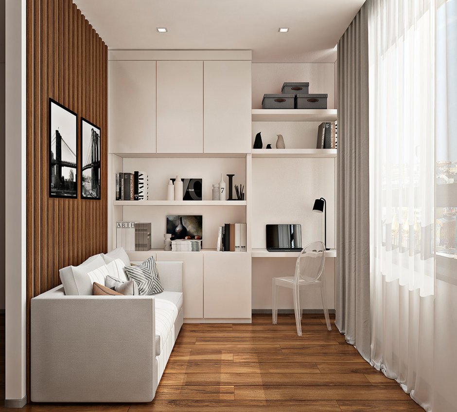 Стильный интерьер двухкомнатной квартиры