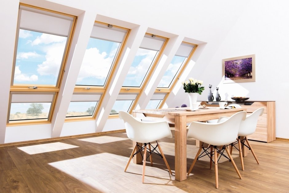 Мансардное окно Rehau 500x2800