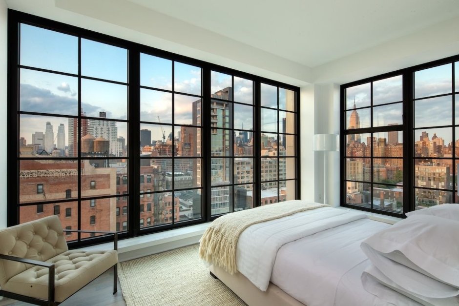 Панорамные окна Манхэттен