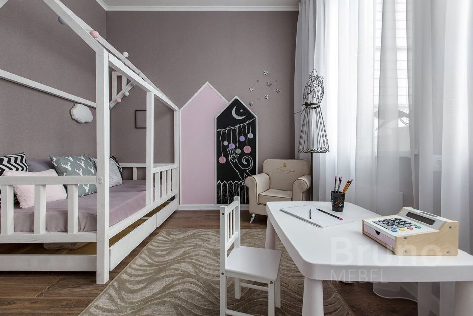 Детские комнаты в скандинавском стиле