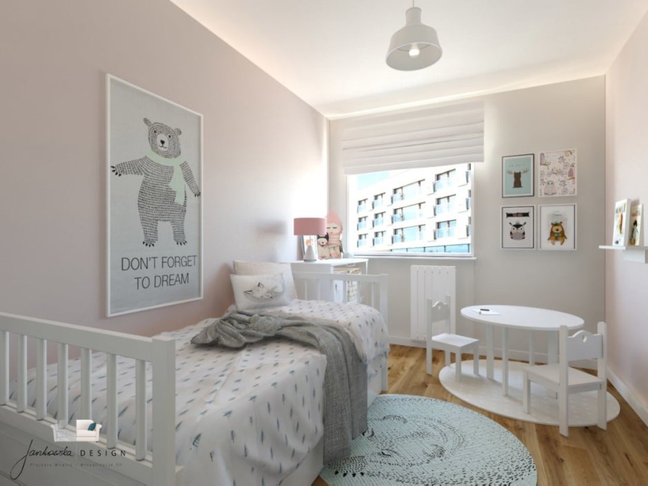 Спальня для малыша в скандинавском стиле