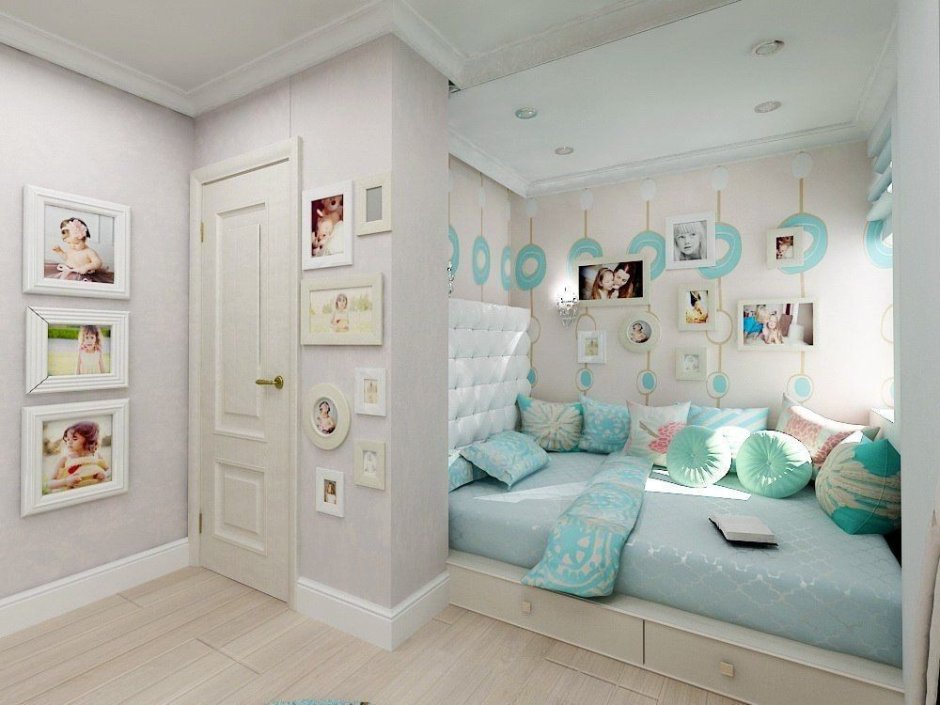 Детская комната для подростка девочке