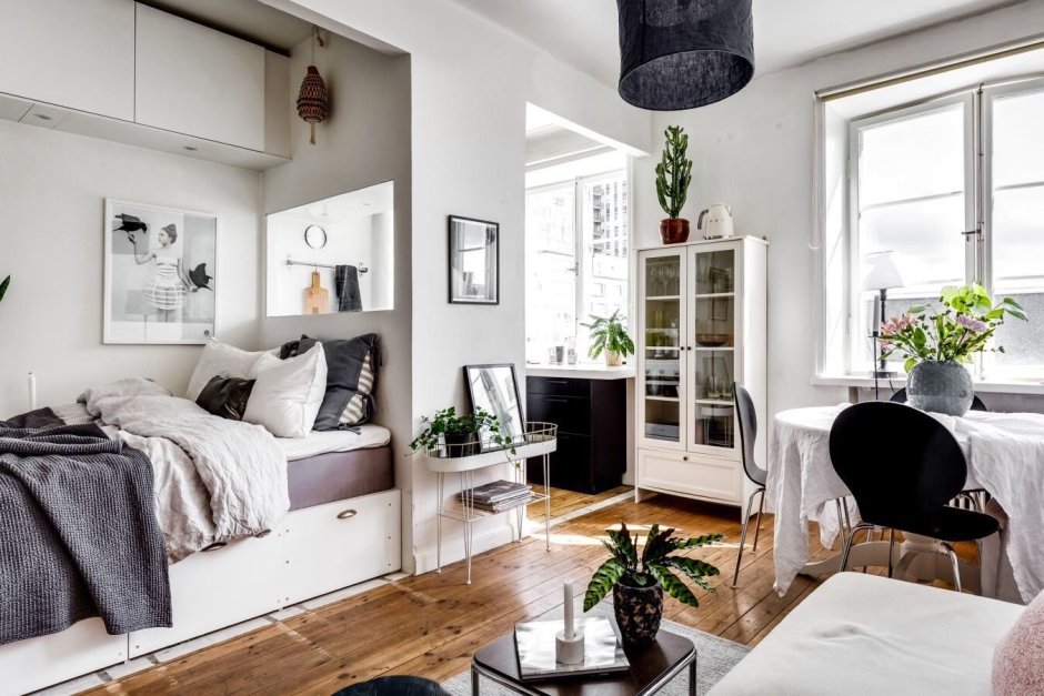 Скандинавский стиль в интерьере малогабаритных квартир 35