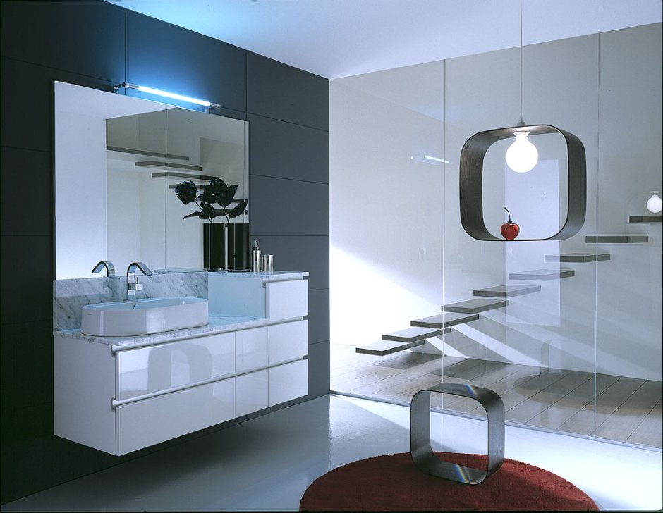 Дизайнерская мебель для ванной комнаты итальянская