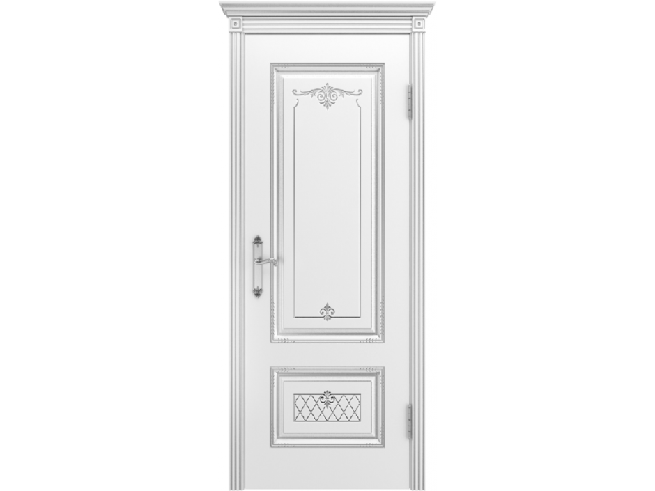 Дверь Аккорд ПГ эмаль белая