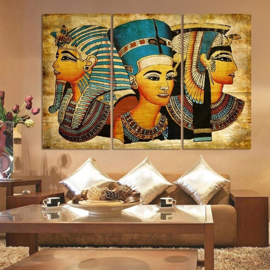Египетский стиль в интерьере