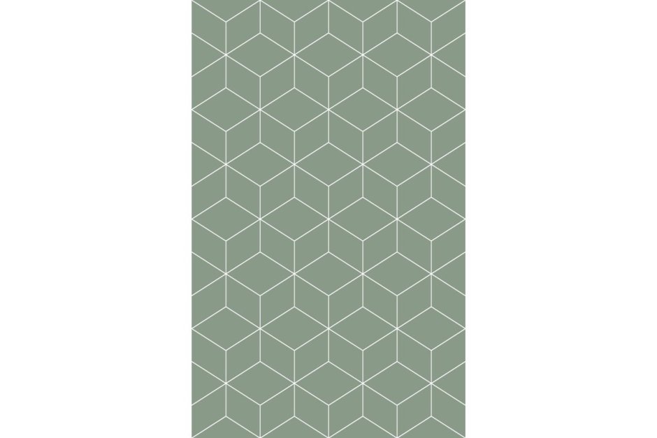 Плитка настенная Веста зеленый низ 02 25х40 (1,4м2/75,6м2) ск000033144
