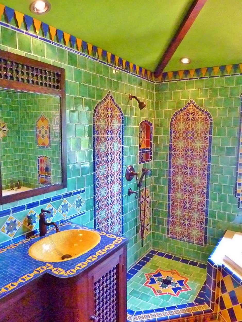 Ванна в марокканском стиле