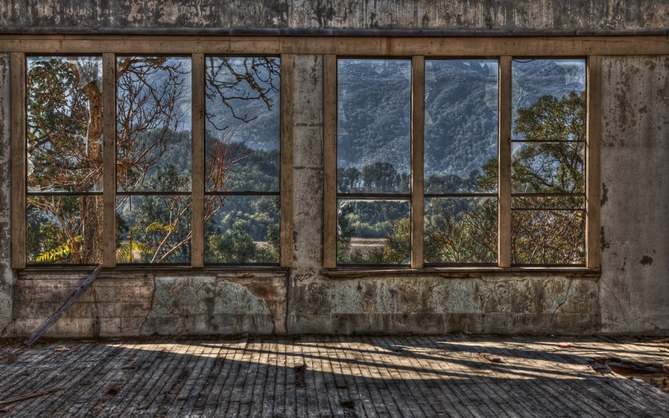 Вид из старого окна