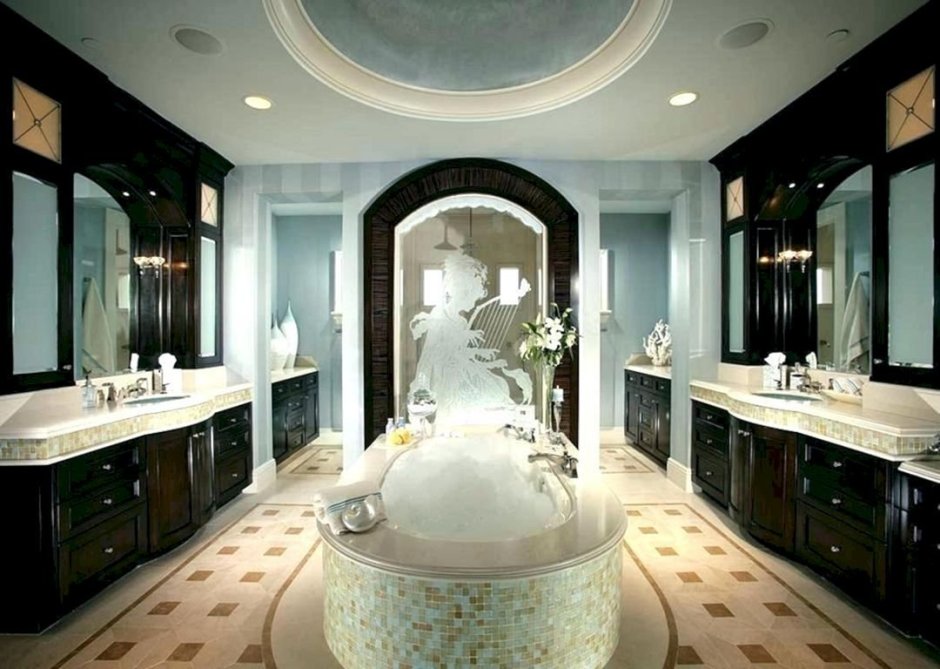 Богатые Ванные комнаты