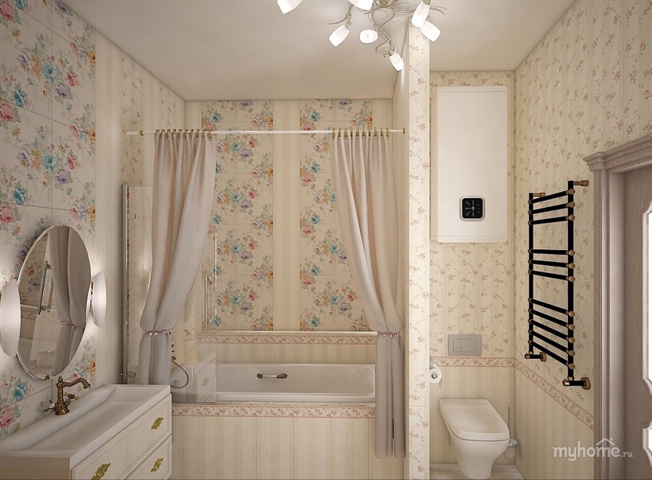 Ванная комната в стиле Прованс