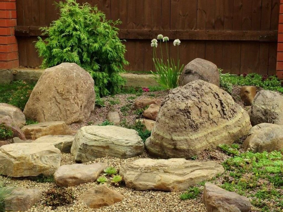 Камни для сада и ландшафта