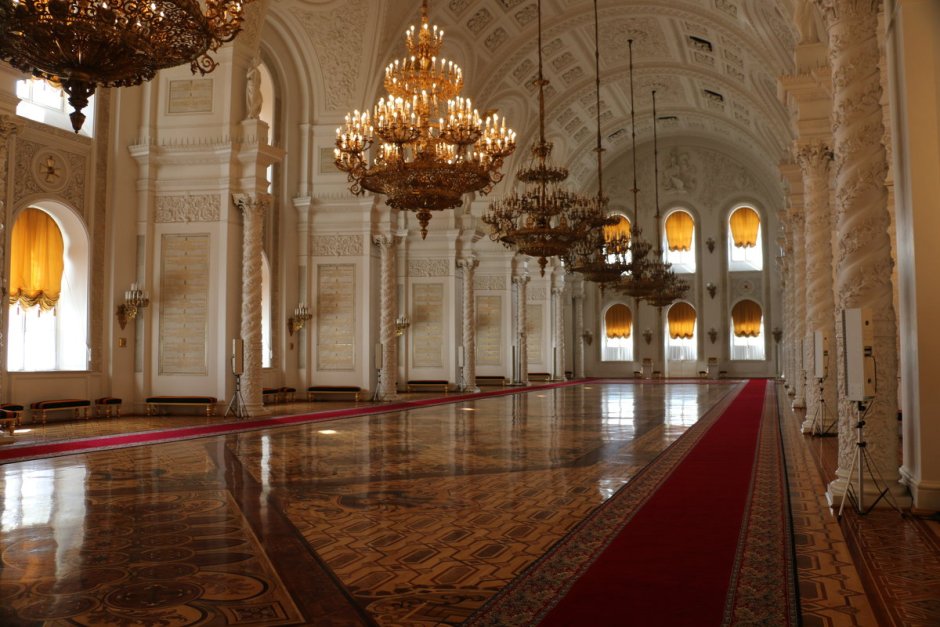 Георгиевский зал большого кремлевского дворца (51 фото)