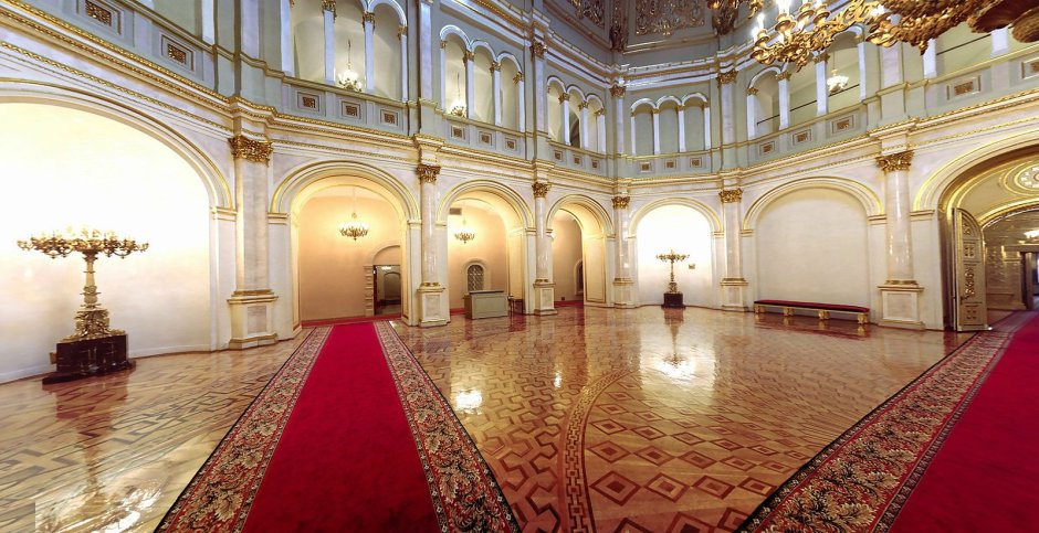 Большой Кремлёвский дворец Московский Кремль внутри
