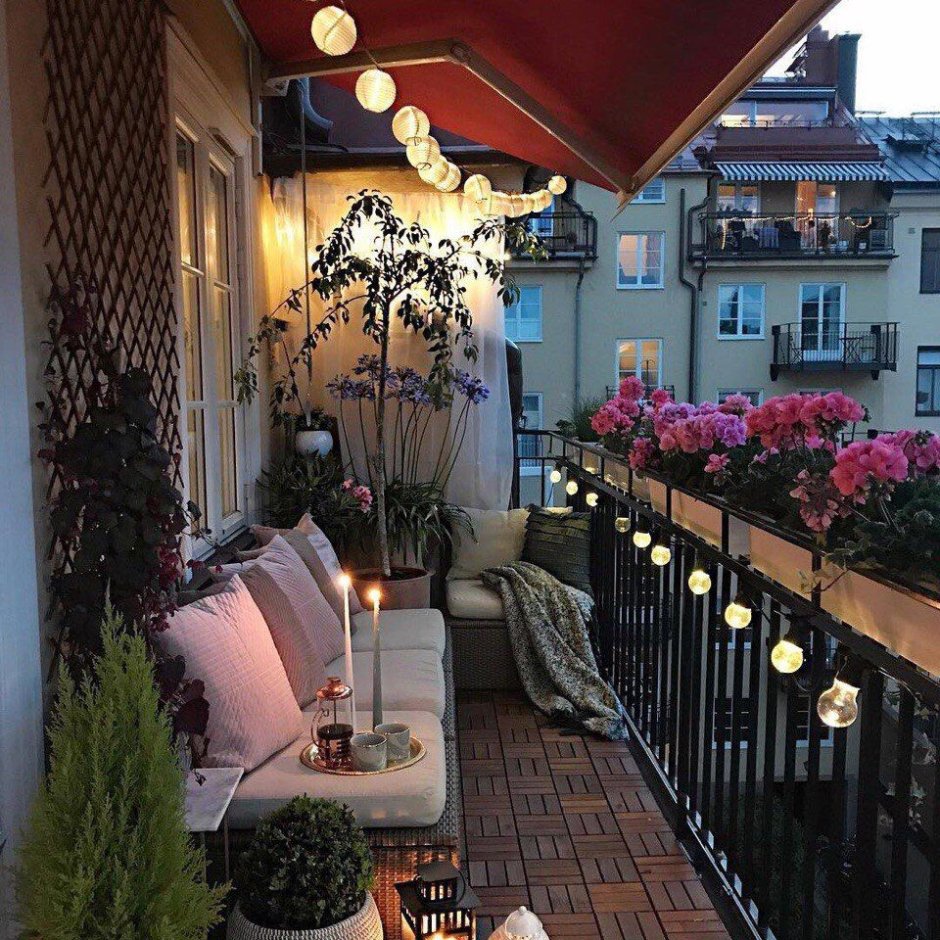 Красивый балкон