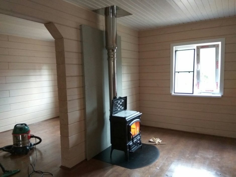 Дымоходы для дровяных печей в деревянном доме