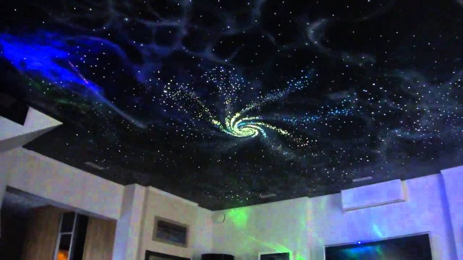 Проекция звездного неба на потолок