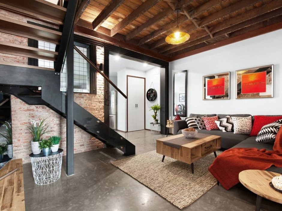 Таунхаус в стиле лофт