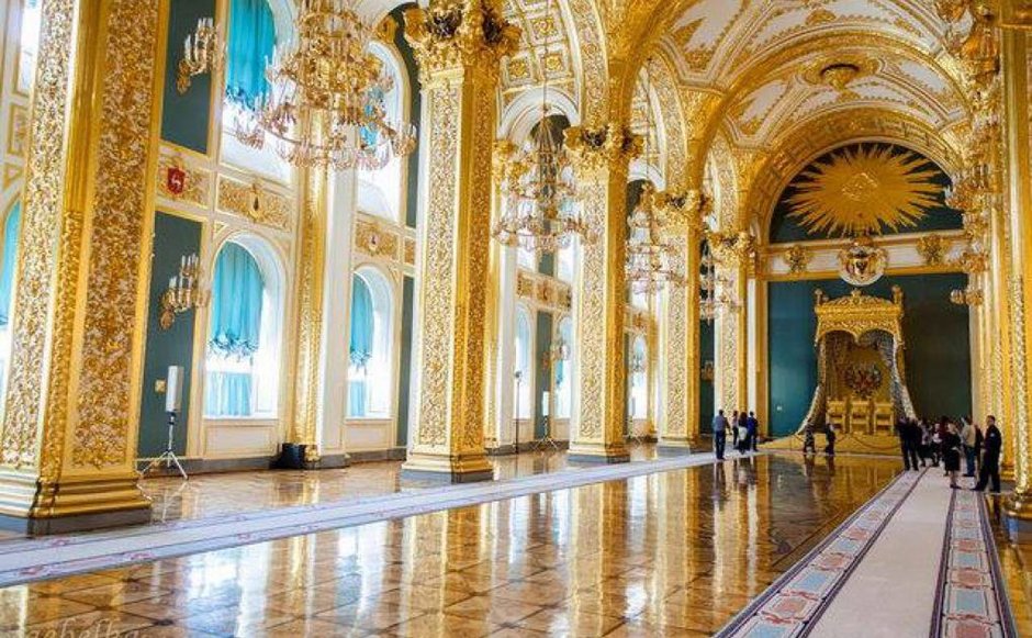 Тронный зал Московского Кремля