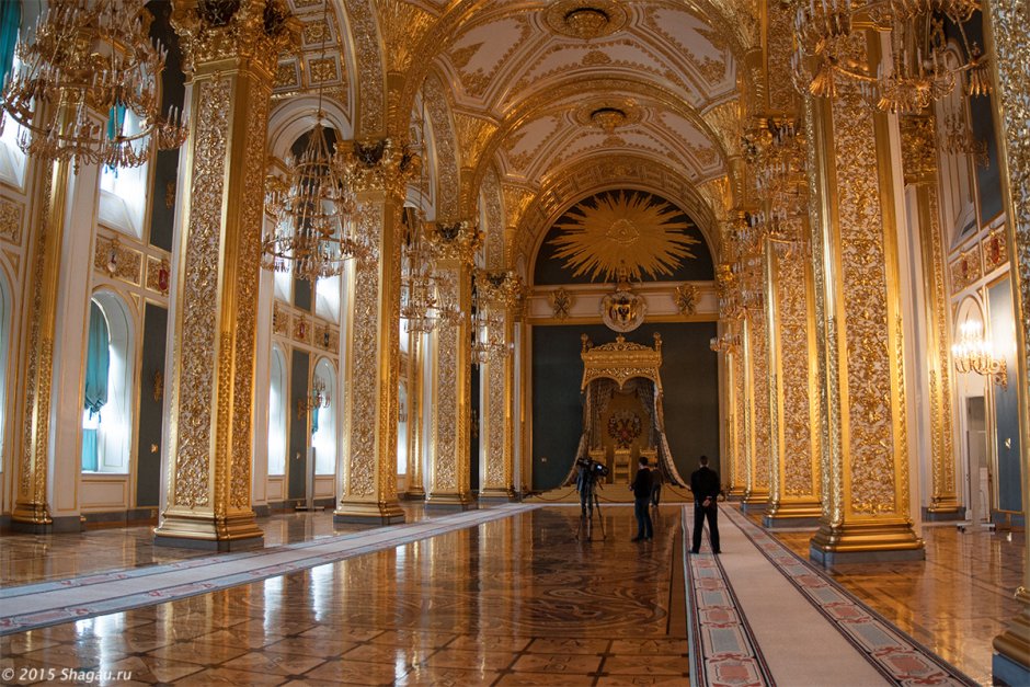 Екатерининский зал большого кремлевского дворца