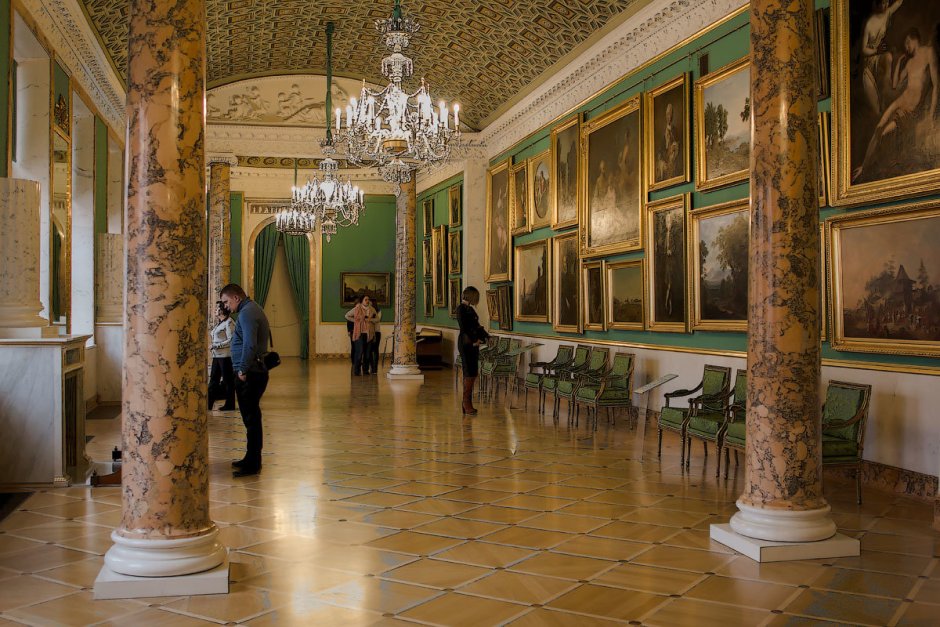 Парадный зал Строгановского дворца Растрелли