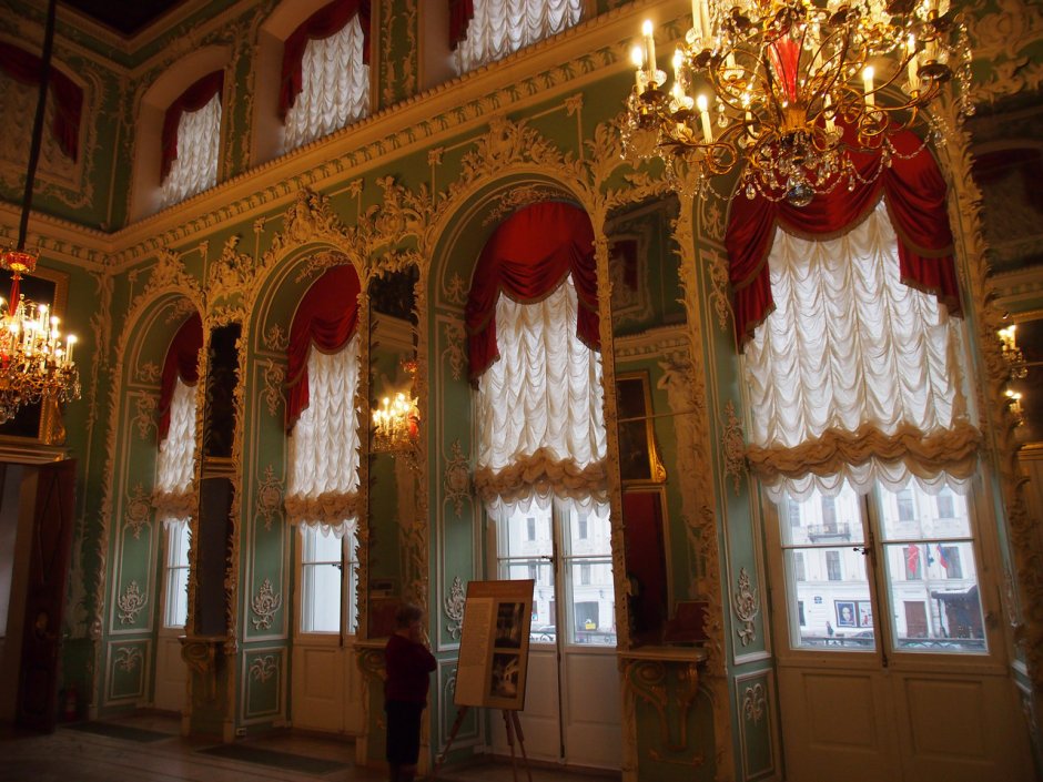 Арабесковая гостиная Строгановского дворца