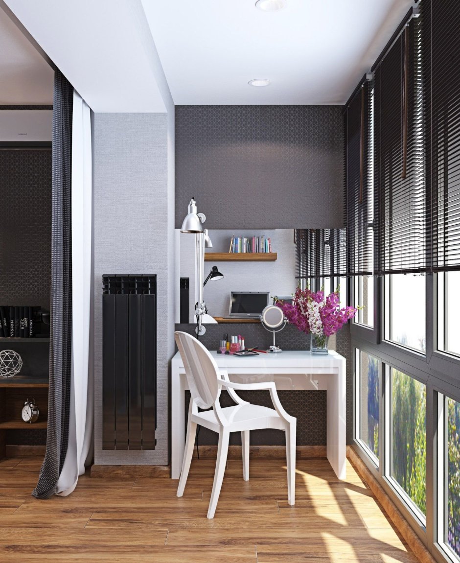 Совмещение кухни с балконом в панельном доме