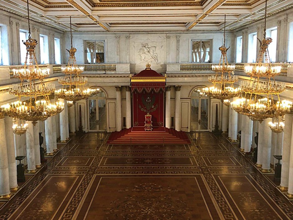 Георгиевский зал зимнего дворца