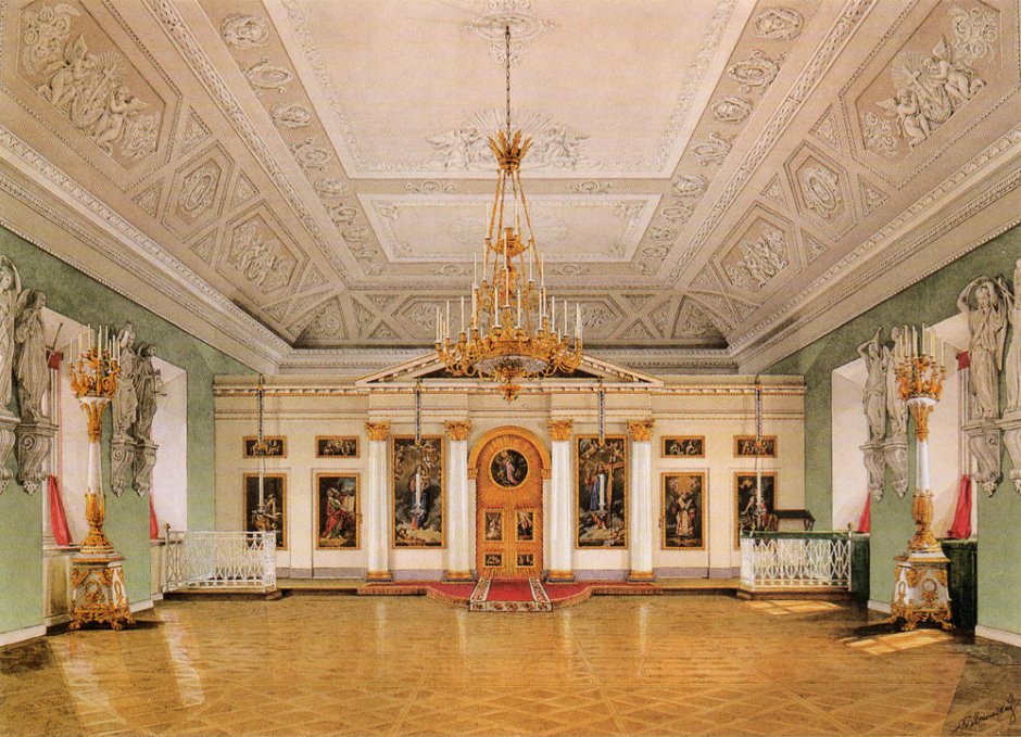 Белоколонный зал Аничкова дворца