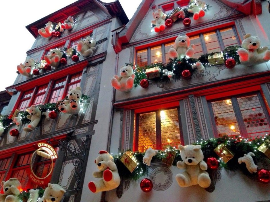 Страсбург украшение на Рождество