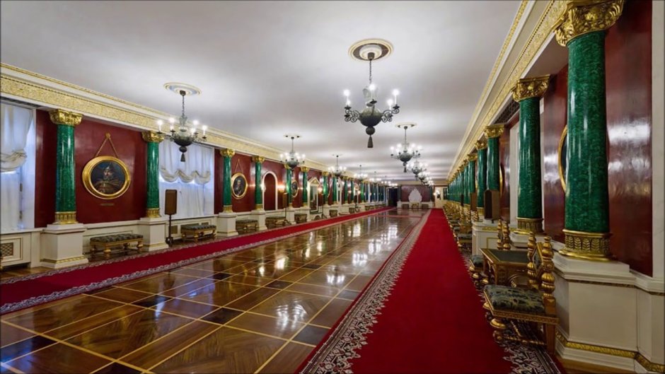 Екатерининский зал кремлевского дворца