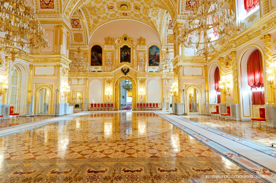 Владимирский зал большого кремлевского дворца фото