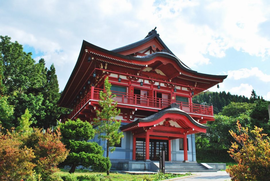 Буддийские храмы в императорских дворцах Японии