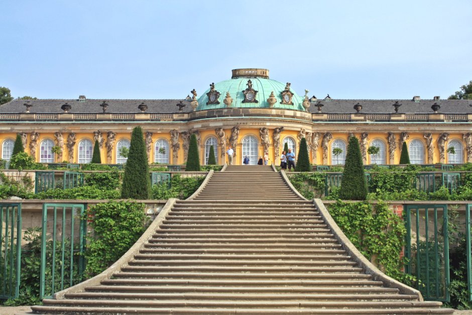 Дворец Сан-Суси, Потсдам. Георг Кнобельсдорф