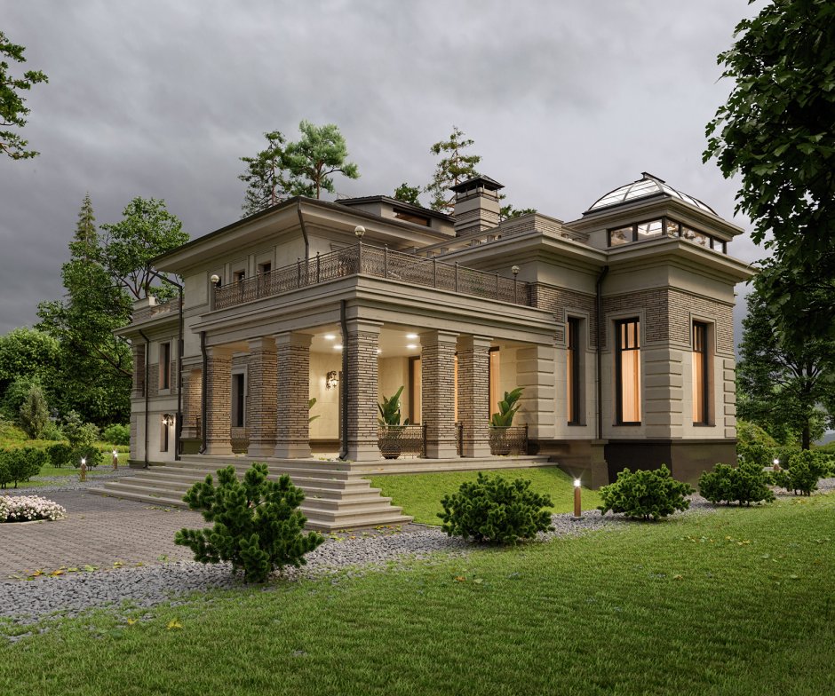 Дом в стиле Нео класицизм