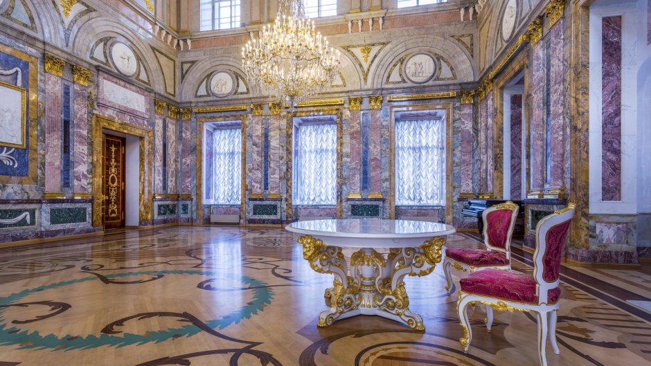 Мраморный дворец Санкт-Петербург Орловский зал