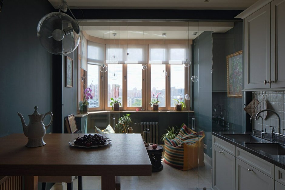 Кухня + балкон евроремонт