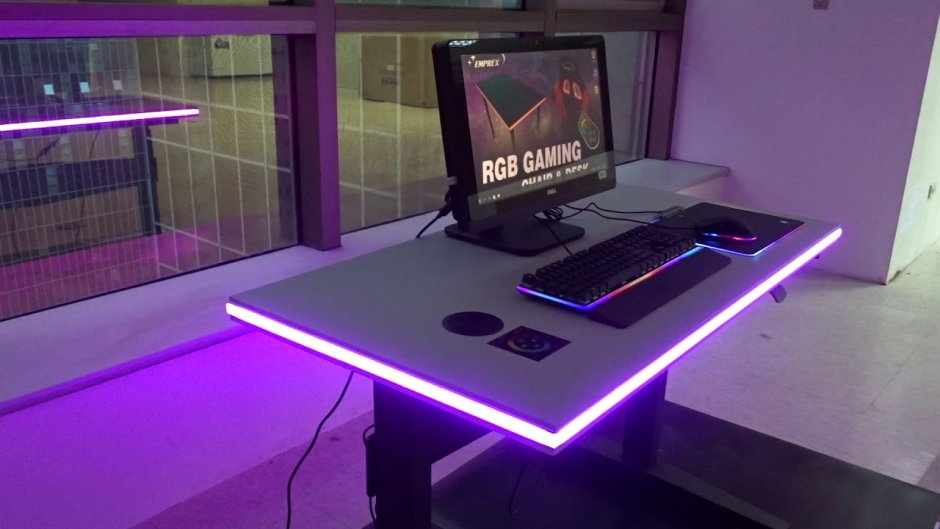 RGB подсветка для стола
